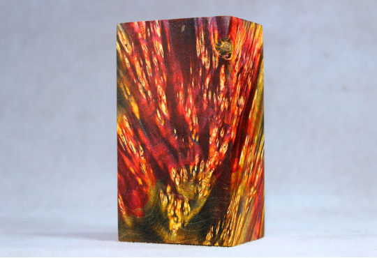 Stabilized Maple Burl Wood Mod Block